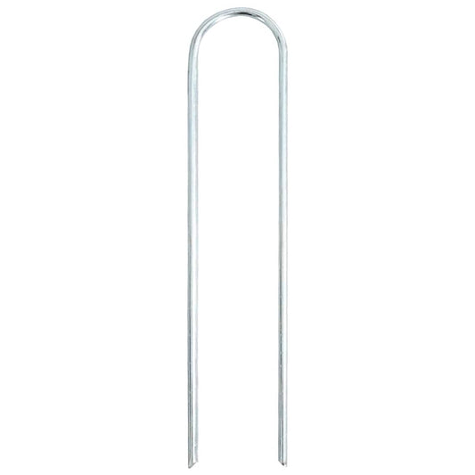 vidaXL Ground Pegs U Shape 25 pcs 20x3,5 cm Galvanised steel