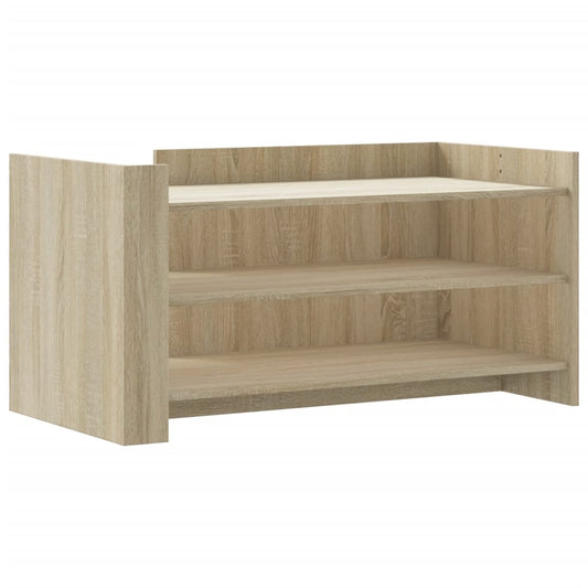 vidaXL Coffee Table Sonoma Oak 100x50x50 cm Engineered Wood