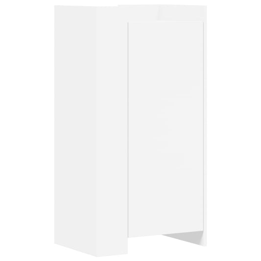 vidaXL Shoe Cabinet White 52x37,5x100 cm Engineered Wood