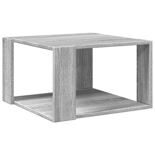 vidaXL Coffee Table Grey Sonoma 51,5x51,5x30 cm Engineered Wood