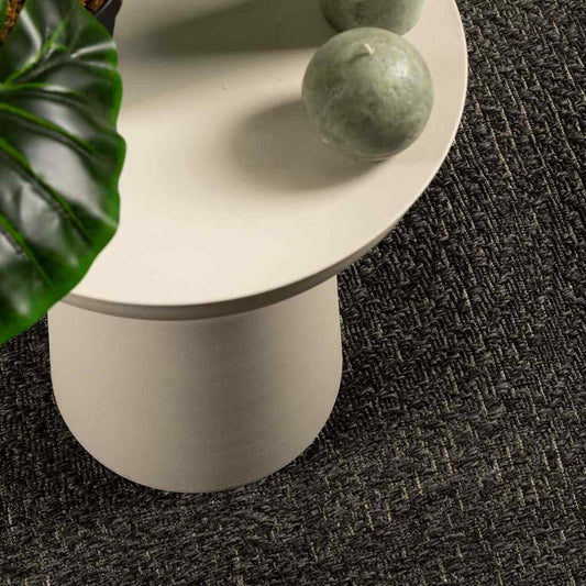vidaXL Rug ZIZUR Anthracite 160x230 cm Jute Look Indoor and Outdoor