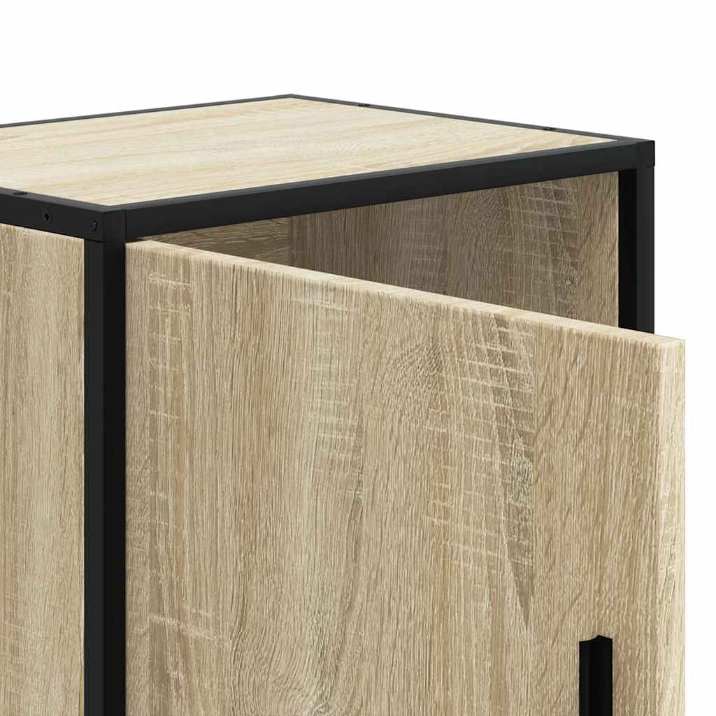 vidaXL Bedside Cabinets 2 pcs Sonoma Oak 40x31x50 cm
