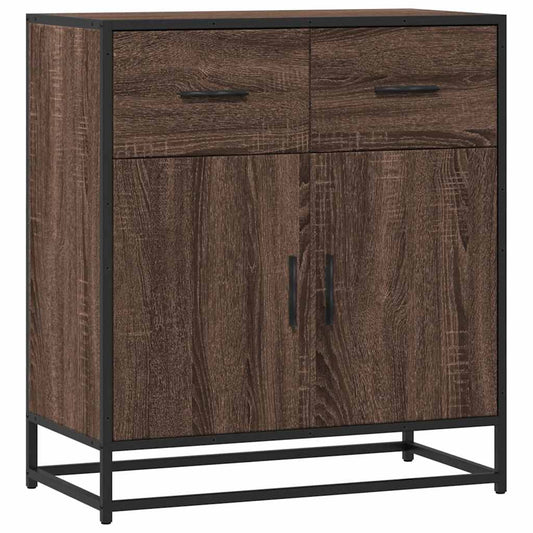 vidaXL Sideboard Brown Oak 68x35x76 cm Engineered Wood