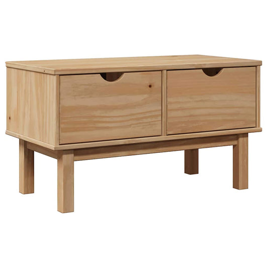 vidaXL Hallway Bench OTTA 80x40x45 cm Solid Wood Pine