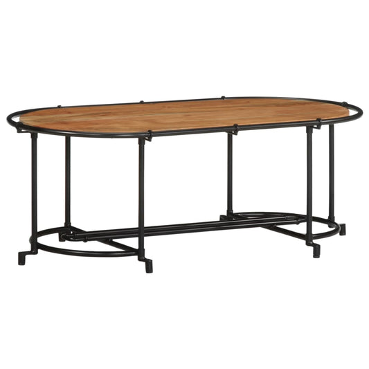 vidaXL Coffee Table 110x55x40 cm Solid Wood Acacia