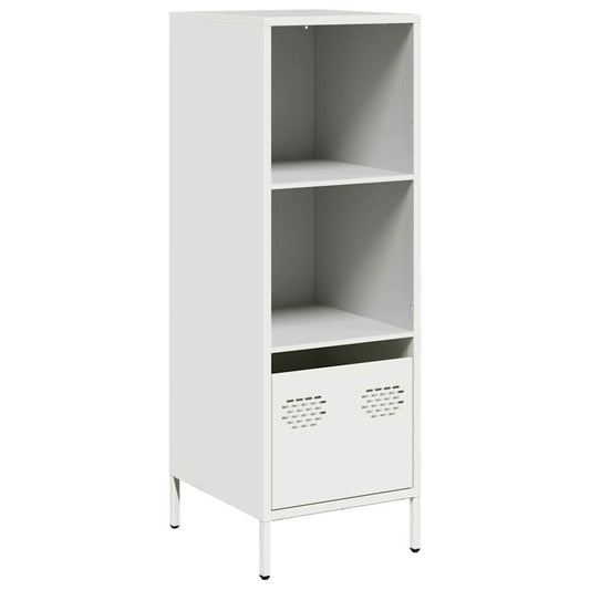 vidaXL Highboard White 35x39x103,5 cm Steel
