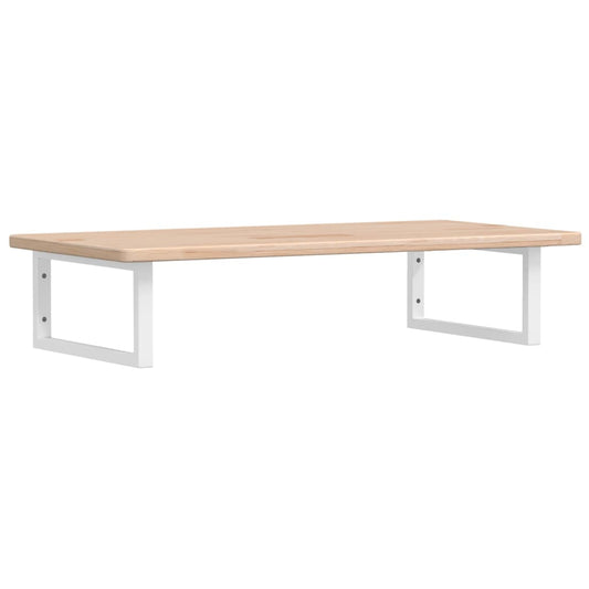 vidaXL Basin Shelf Wall Mounted Steel and Solid Wood Oak