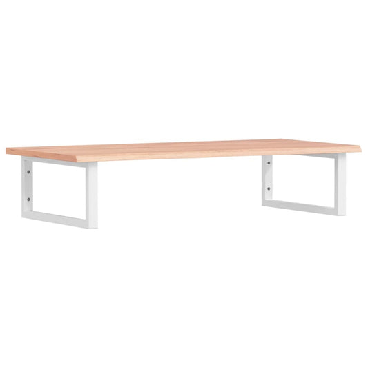 vidaXL Basin Shelf Wall Mounted Steel and Solid Wood Oak