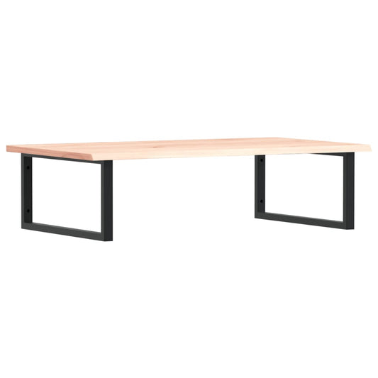 vidaXL Basin Shelf Wall Mounted Steel and Solid Wood Oak