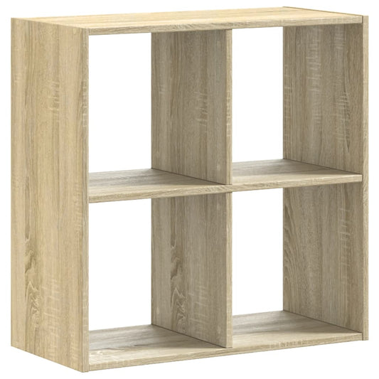 vidaXL Bookcase Sonoma Oak 68,5x32x68,5 cm Engineered Wood