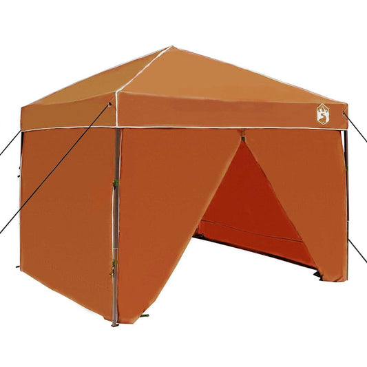vidaXL Canopy Tent 243 x 243 x 251 cm Orange Fabric