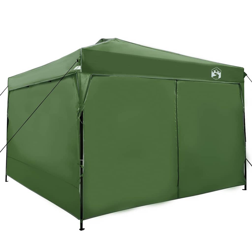 vidaXL Canopy Tent Manual Green 290 x 290 x 251 cm Fabric
