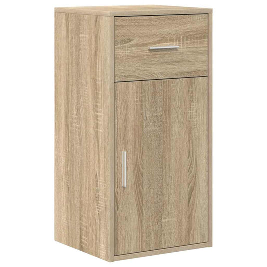 vidaXL Sideboard with Drawer Sonoma Oak 38 x 34 x 75 cm
