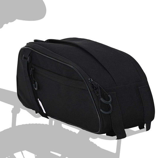 vidaXL Bicycle Bag Black 38 x 16 x 16 cm Polyester