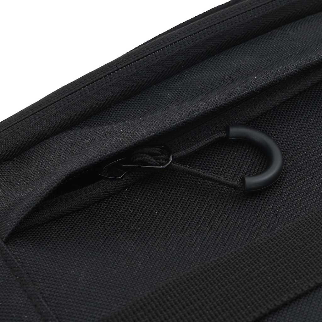 vidaXL Bicycle Bag Black 38 x 21 x 16 cm Polyester