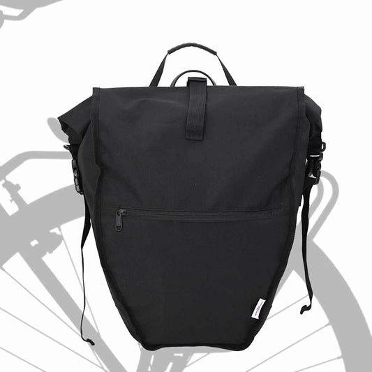 vidaXL Bicycle Bag Black 32.5 x 17 x 57 cm Polyester