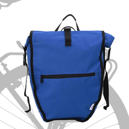 vidaXL Bicycle Bag Blue 32.5 x 17 x 57 cm Polyester