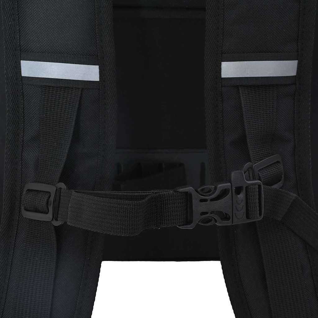 vidaXL Bicycle Bag Black 33 x 16 x 60 cm Polyester