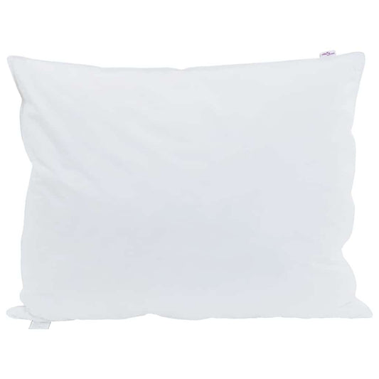 vidaXL Pillow with Pillow 2 pcs White 50 x 75 cm Cotton