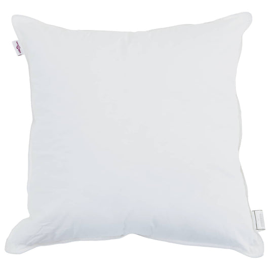 vidaXL Pillow with Pillow 2 pcs White 60 x 60 cm Cotton