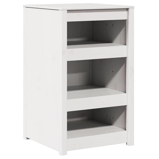 vidaXL Kitchen Cabinet MEPPEL White 55 x 55 x 92 cm Solid Pine Wood