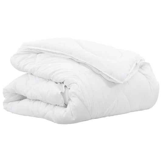 vidaXL Quilts & Duvets White 260 x 220 cm Polyester