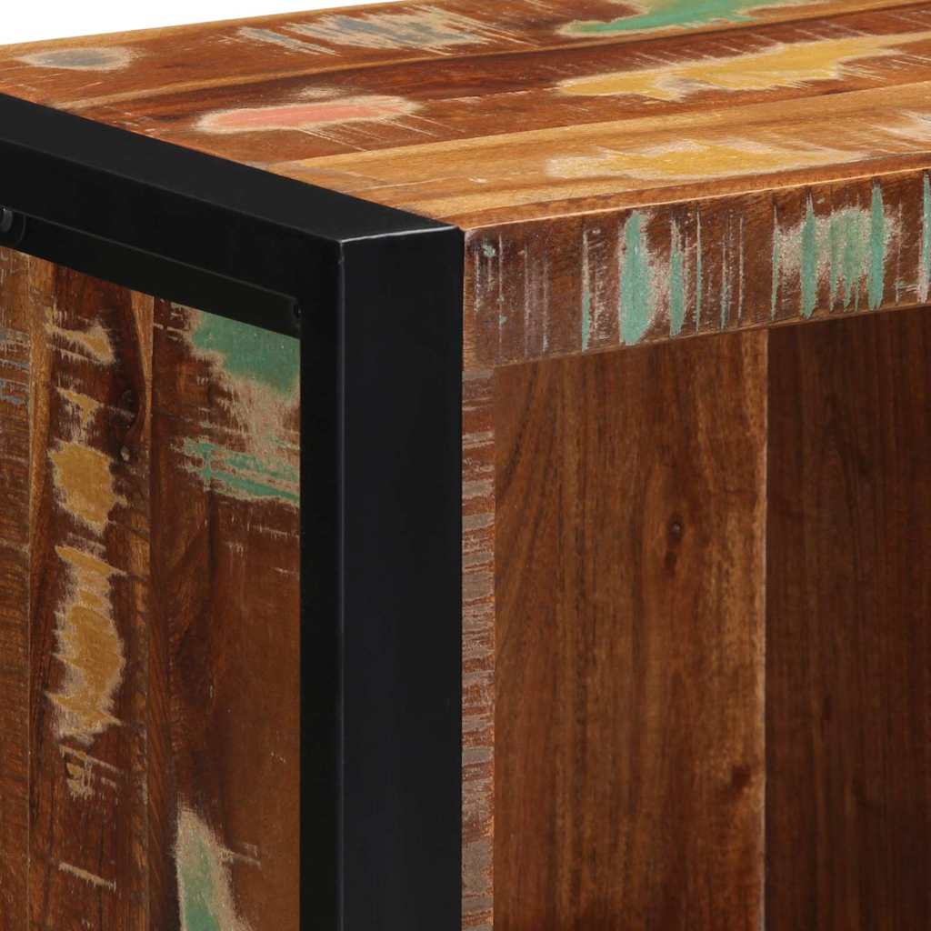 vidaXL Bathroom Furniture Set 4 pcs Multicolour Solid Reclaimed Wood