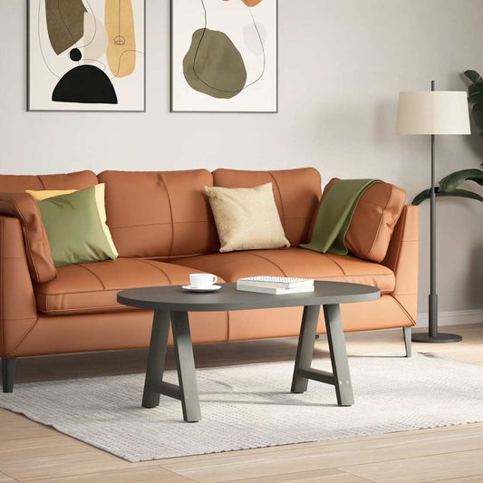 vidaXL Coffee Table Legs A-Shaped 2 pcs Anthracite 50x(42-43) cm Steel