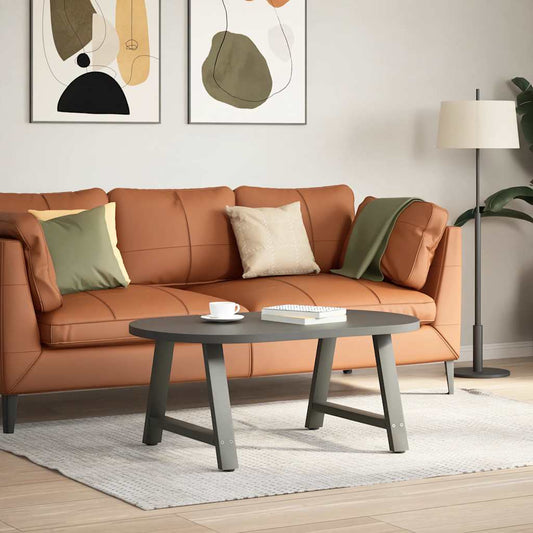vidaXL Coffee Table Legs A-Shaped 2 pcs Anthracite 70x(42-43) cm Steel