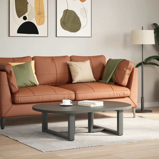 vidaXL Coffee Table Legs T-Shaped 2 pcs Anthracite 60x25x(30-31) cm Steel