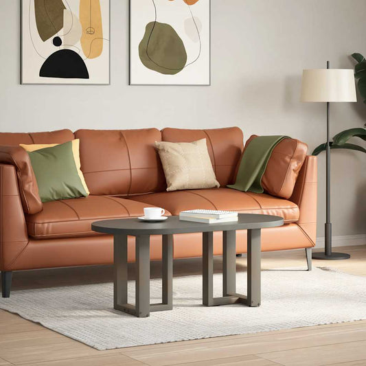 vidaXL Coffee Table Legs T-Shaped 2 pcs Black 28x25x(42-43) cm Steel