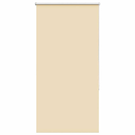 vidaXL Roller Blind Blackout Beige 65x150 cm Fabric Width 60,7 cm Polyester