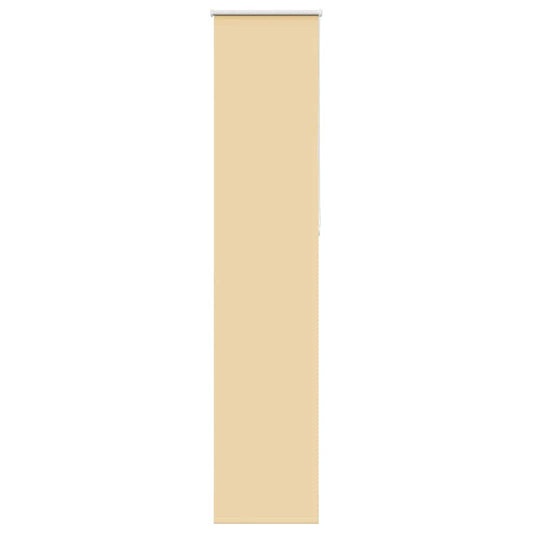 vidaXL Roller Blind Blackout Beige 60x210 cm Fabric Width 55.7 cm