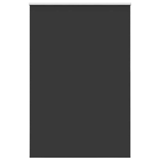 vidaXL Roller Blind Blackout Black 165x230 cm Fabric Width 161.6 cm
