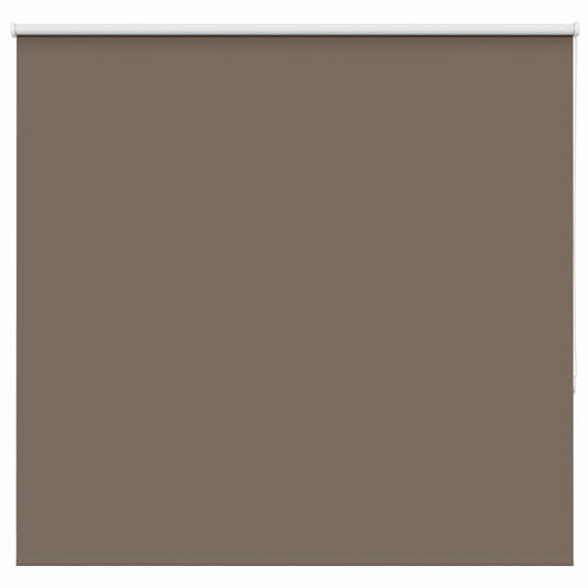 vidaXL Roller Blind Blackout Coffee 165x150 cm Fabric Width 161.6 cm