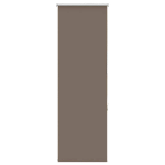 vidaXL Roller Blind Blackout Coffee 55x175 cm Fabric Width 50.7 cm