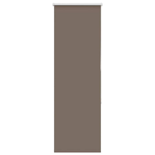 vidaXL Roller Blind Blackout Coffee 60x175 cm Fabric Width 55.7 cm