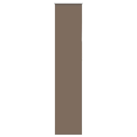 vidaXL Roller Blind Blackout Coffee 45x230 cm Fabric Width 40.7 cm