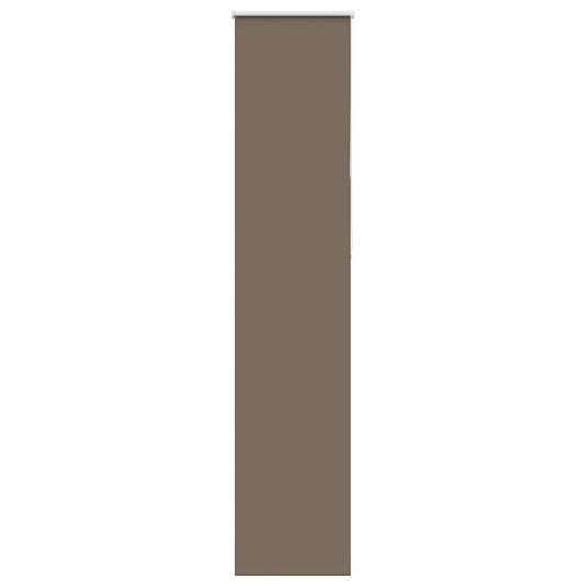 vidaXL Roller Blind Blackout Coffee 55x230 cm Fabric Width 50.7 cm
