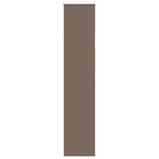 vidaXL Roller Blind Blackout Coffee 60x230 cm Fabric Width 55.7 cm