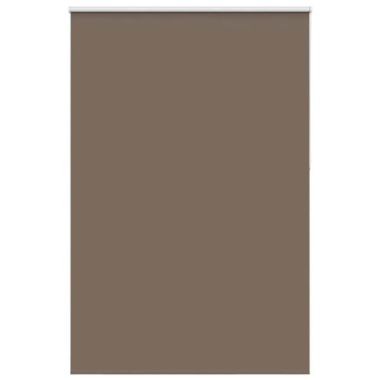 vidaXL Roller Blind Blackout Coffee 150x230 cm Fabric Width 146.6 cm Polyester