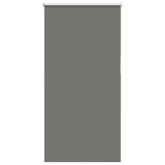 vidaXL Roller Blind Blackout Grey 80x130 cm Fabric Width 75.7 cm