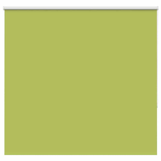 vidaXL Roller Blind Blackout Leaves Green 145x130 cm Width 141.6 cm