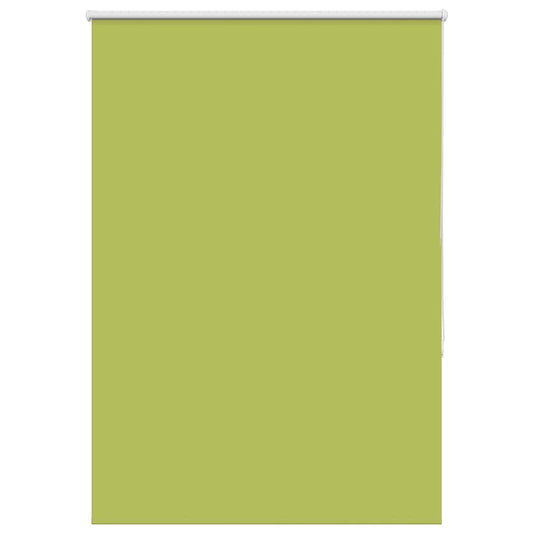 vidaXL Roller Blind Blackout Leaves Green 100x150 cm Width 95.7 cm