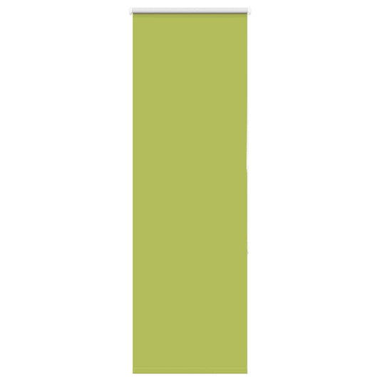 vidaXL Roller Blind Blackout Leaves Green 40x175cm Fabric Width 35.7cm