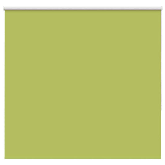 vidaXL Roller Blind Blackout Leaves Green 150x175 cm Width 146.6 cm