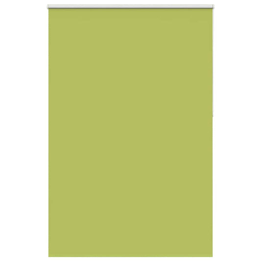 vidaXL Roller Blind Blackout Leaves Green 145x210 cm Width 141.6 cm