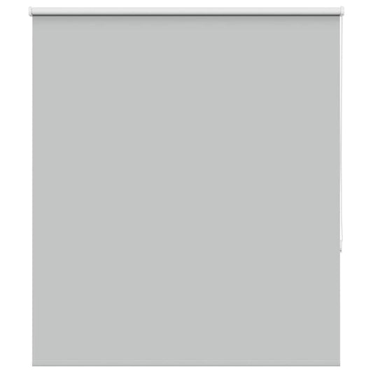 vidaXL Roller Blind Blackout Light Grey 130x150cm Fabric Width 126.6cm