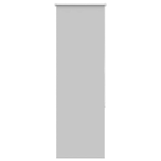 vidaXL Roller Blind Blackout Light Grey 40x175 cm Fabric Width 35.7 cm