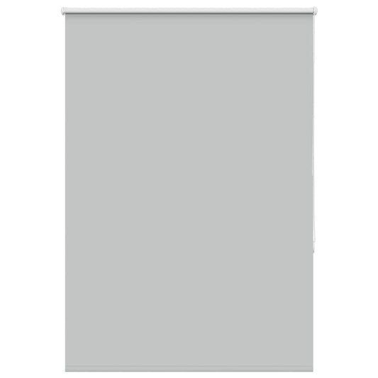 vidaXL Roller Blind Blackout Light Grey 90x175 cm Fabric Width 85.7 cm